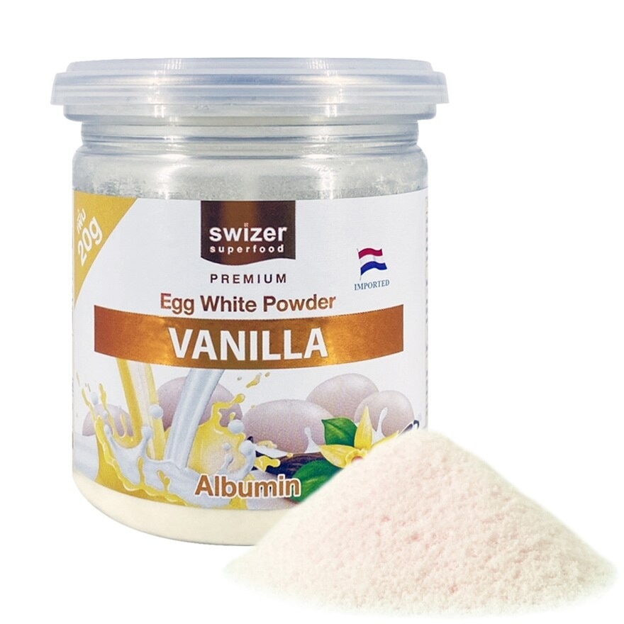 Swizer Egg White Powder Vanilla 120 g