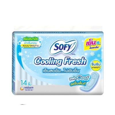 Sofy Sofy Pantyliner Cooling Fresh Regular Scented 14 Pcs.