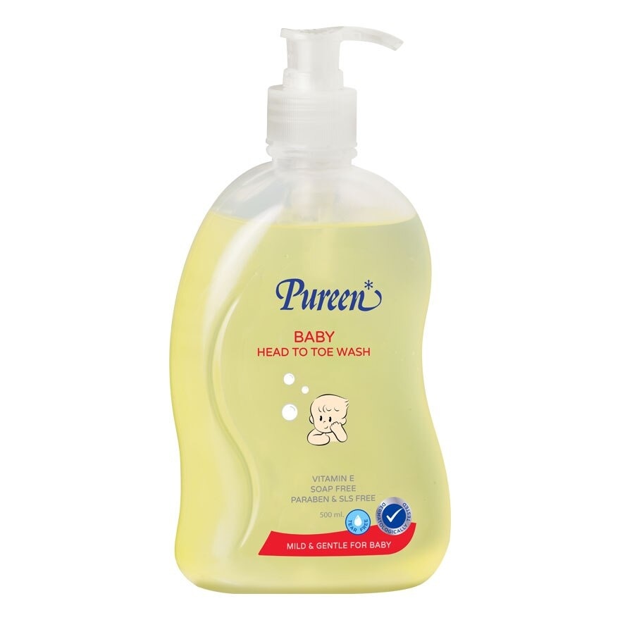 Pureen Baby Head To Toe Wash 500 Ml.