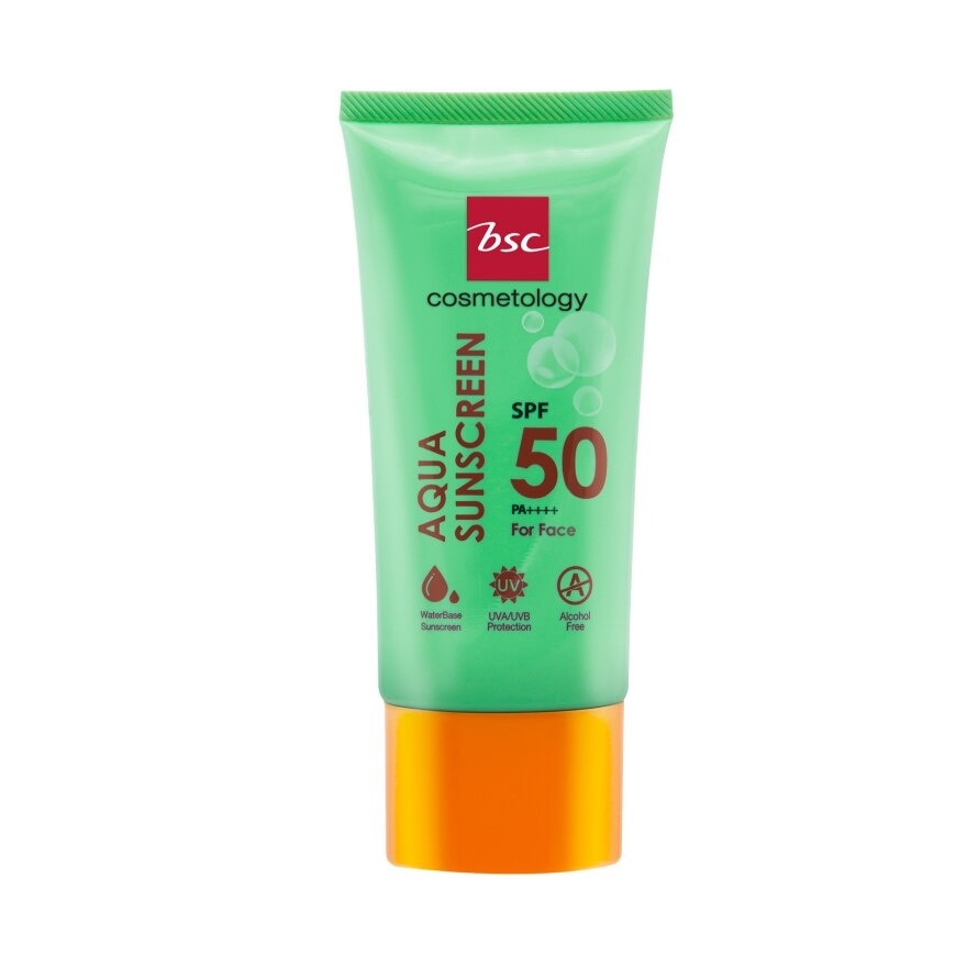 BSC บีเอสซี อควา ซันสกรีน SPF50 PA++++ 50ก