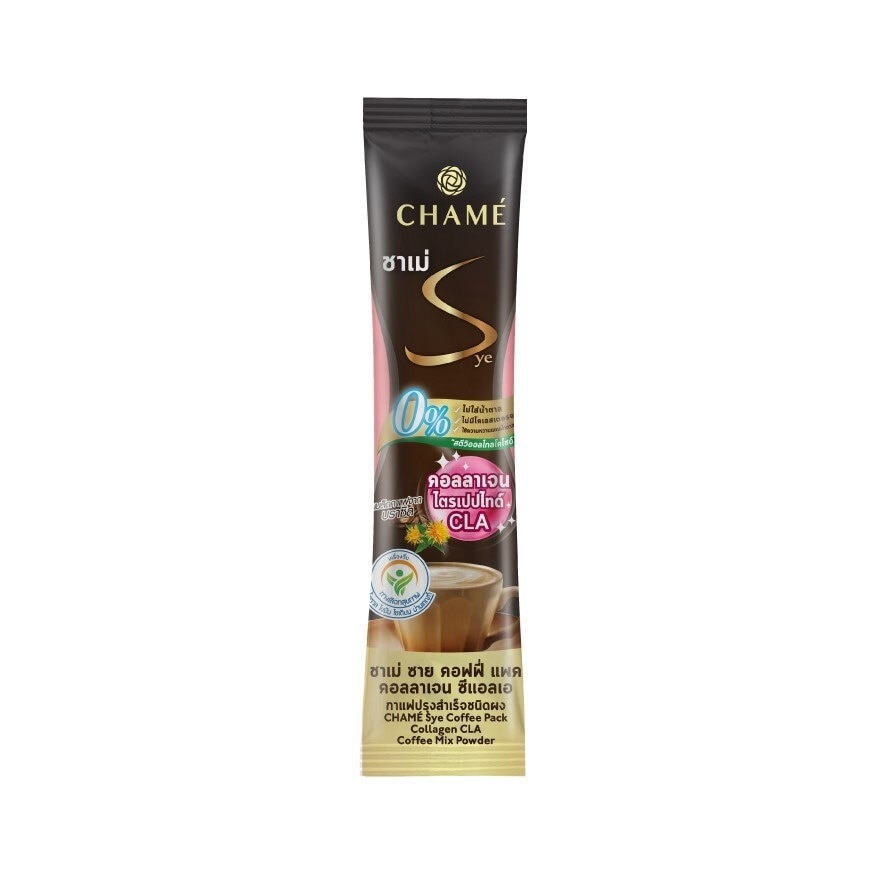 Chame Sye Coffee Pack Collagen CLA 15 g x 10 Sac