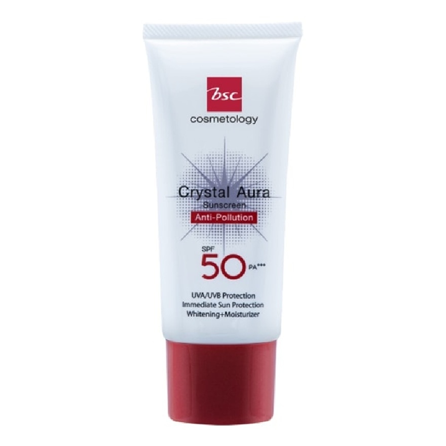 BSC Crystal Aura Sunscreen Anti Pollution SPF50 PA+++ 20g. image