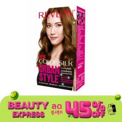 Revlon เรฟลอน คัลเลอร์ซิลค์ เออเบิร์น สไตล์ No.36 เชสนัท โมจิ