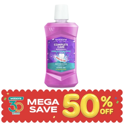 Watsons - Watsons Complete Care Mouthwash 500ml. image