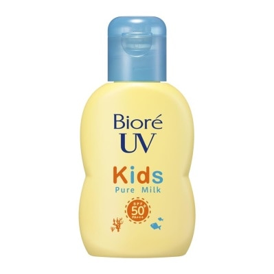 Biore Biore UV Kids Pure Milk SPF50+ PA+++ 70 Ml. โลชั่นน้ำนม ป้องกันแสงแดด กันแดดเด็ก