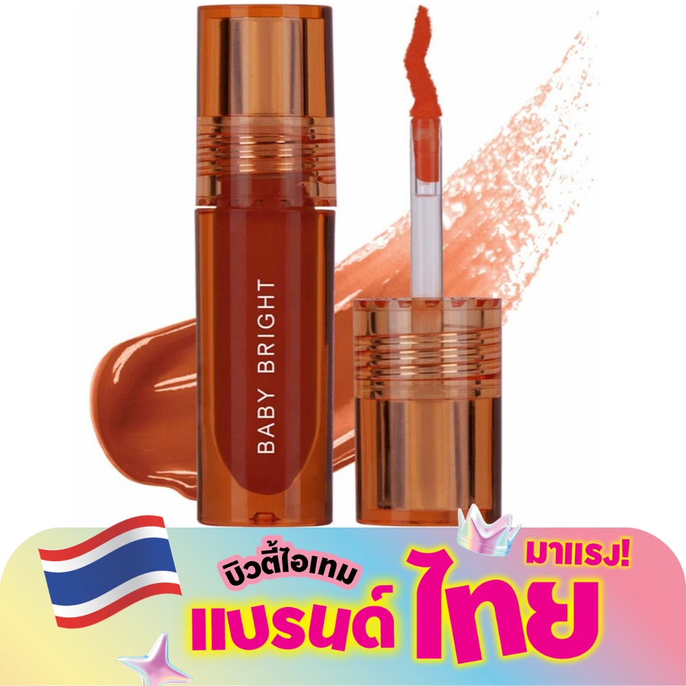 Baby Bright Lip Cheek Peach Glow Tint 2.4g. 03 Nude Peach