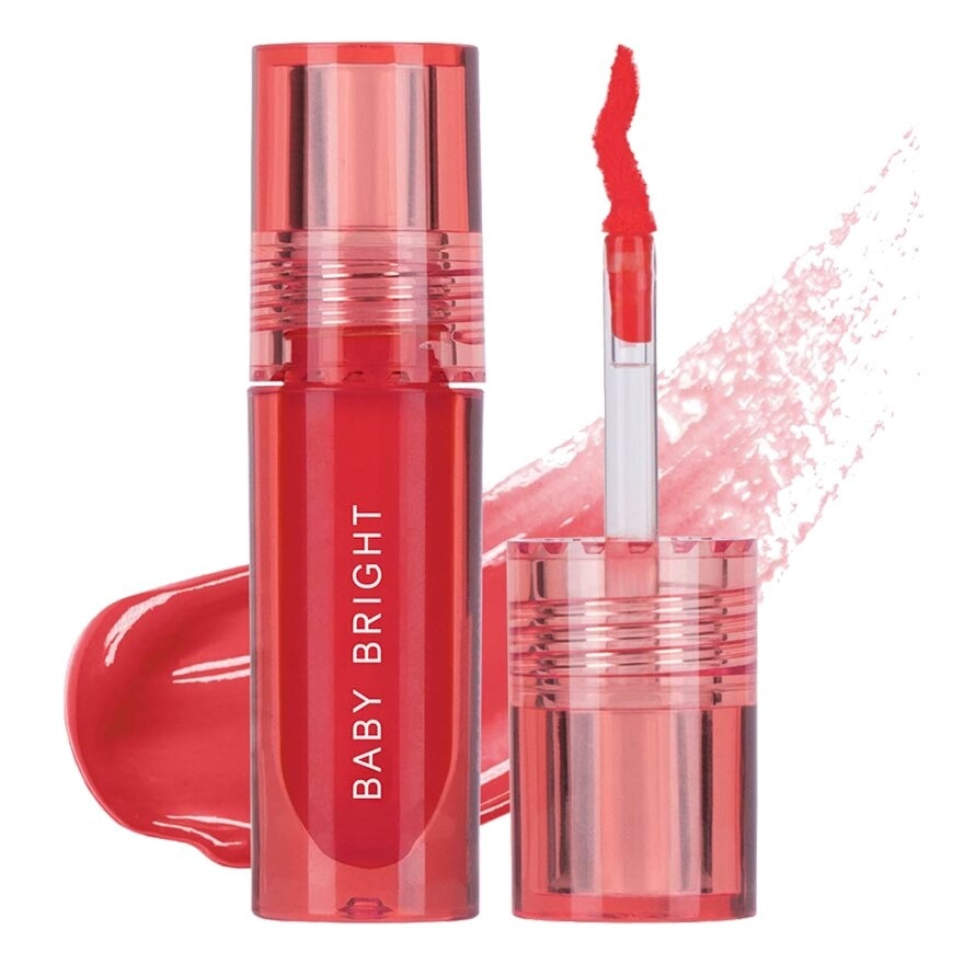 Baby Bright Lip Cheek Peach Glow Tint 2.4g. 08 Coral Peach