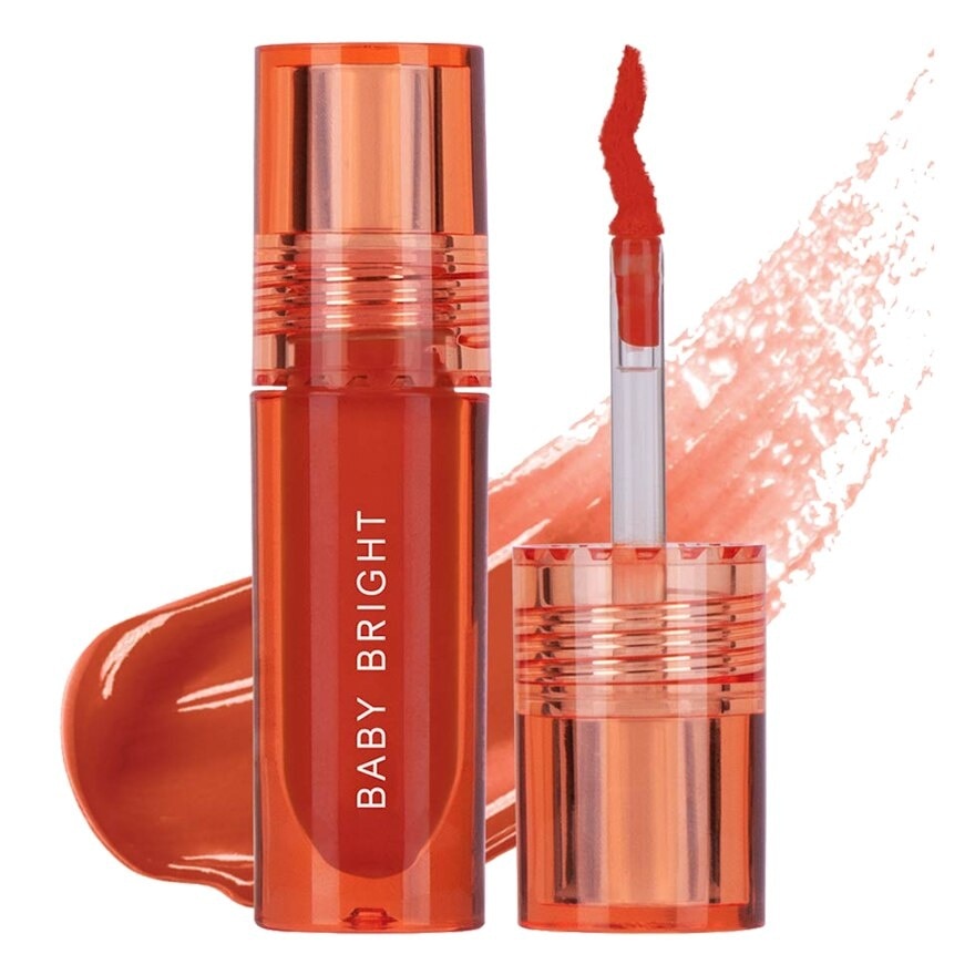 Baby Bright Lip Cheek Peach Glow Tint 2.4g. 04 Cinnamon Peach
