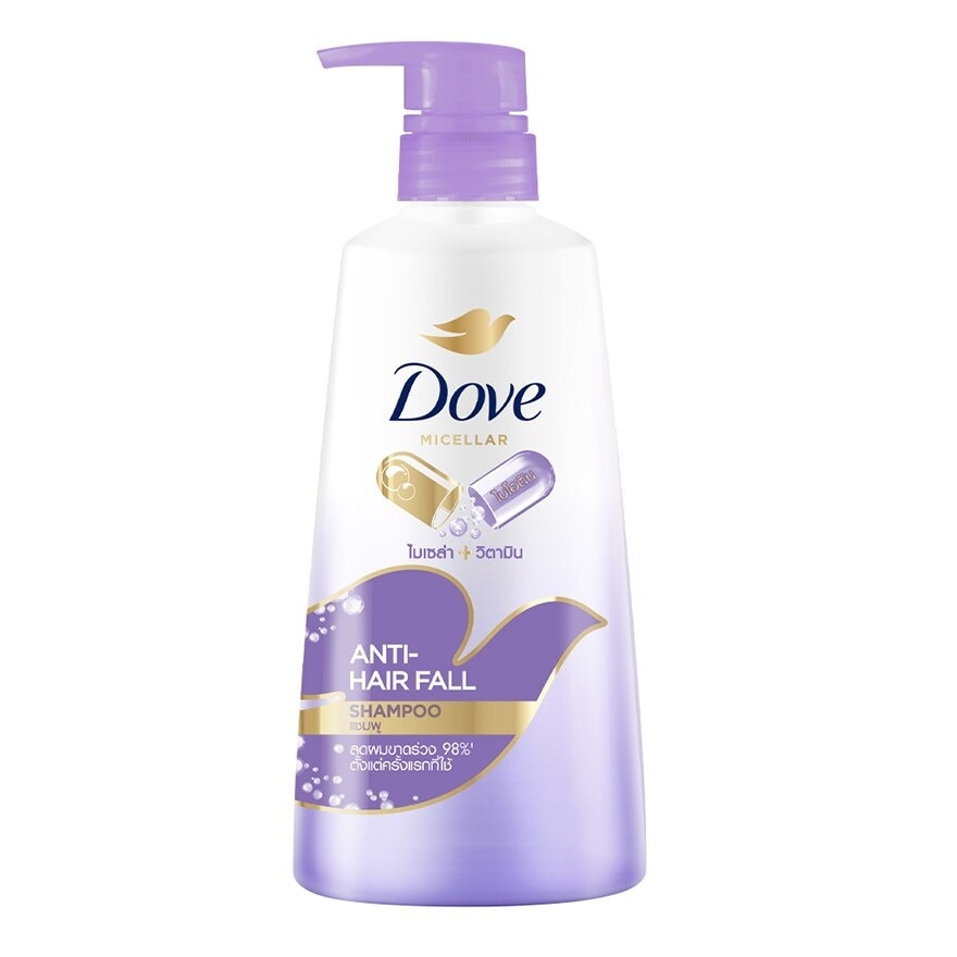 Dove Shampoo Nutritive Solutions Anti-Hair Fall Nourishment 430 Ml. ลดผมขาดร่วง