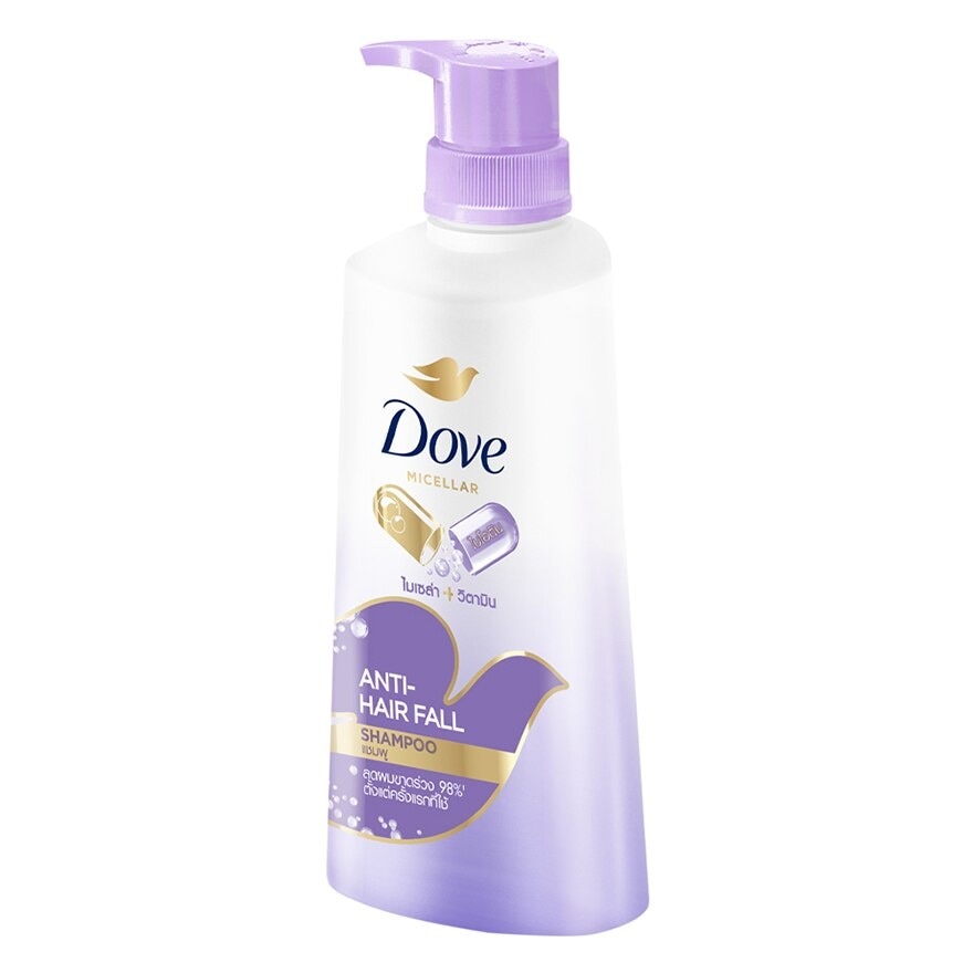 Dove Shampoo Nutritive Solutions Anti-Hair Fall Nourishment 430 Ml. ลดผมขาดร่วง