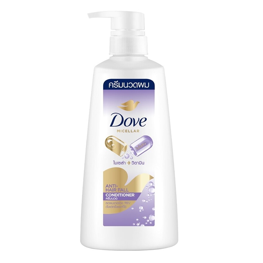 Dove Conditioner Nutritive Solutions Anti-Hair Fall Nourishment 410 Ml. ลดผมขาดร่วง