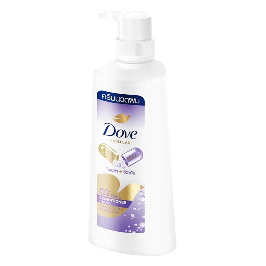 Dove Conditioner Nutritive Solutions Anti-Hair Fall Nourishment 410 Ml. ลดผมขาดร่วง