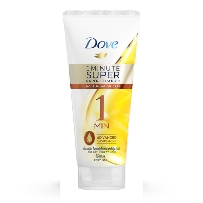 Dove โดฟ 1 มินิท ซุปเปอร์ คอนดิชันเนอร์ นอริชชิ่ง ออยล์ แคร์ 300 มล.