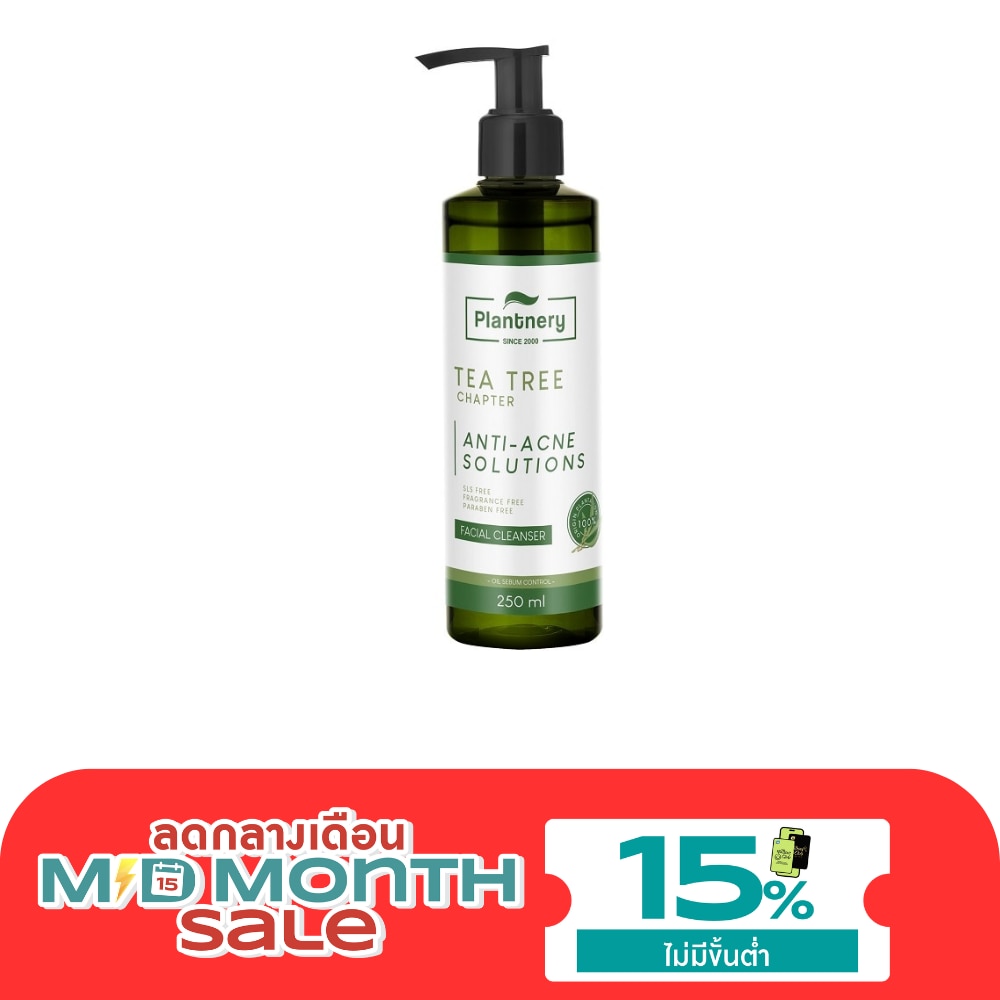 Plantnery Tea Tree Facial Cleanser 250ml image