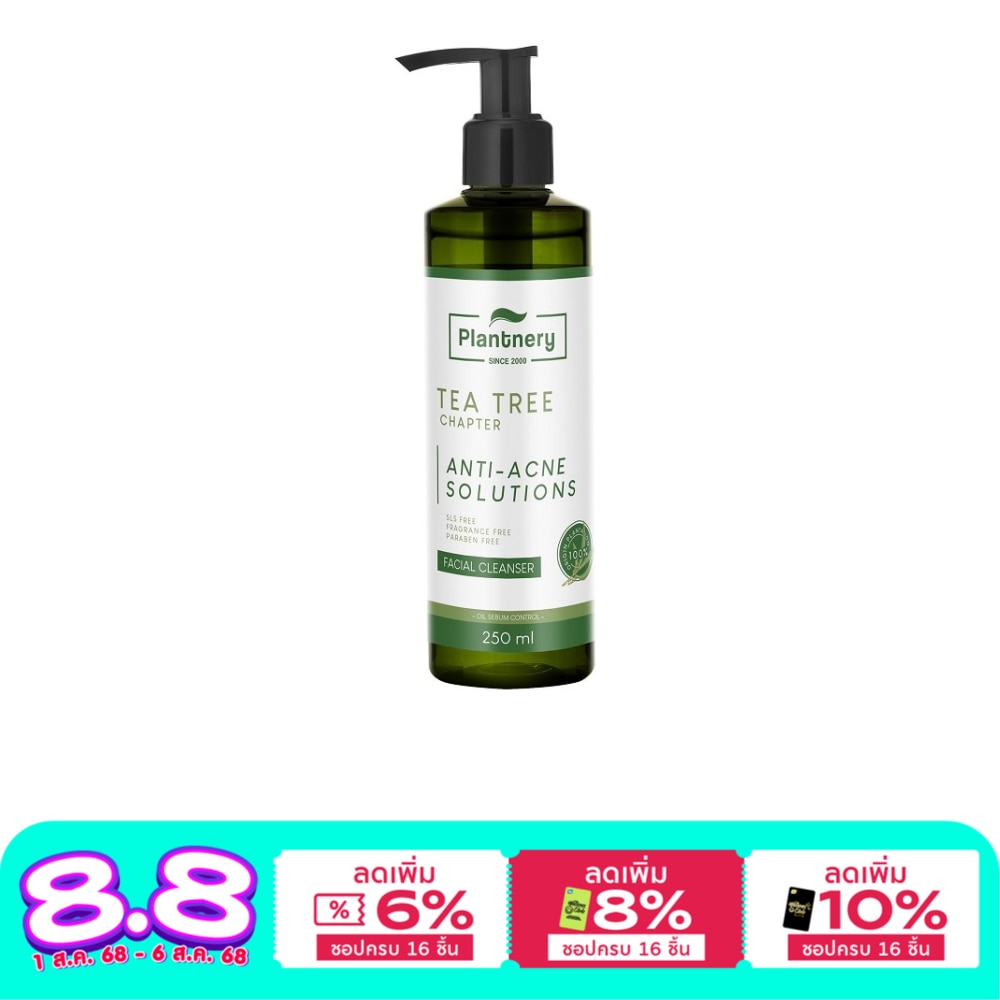 Plantnery Tea Tree Facial Cleanser 250ml
