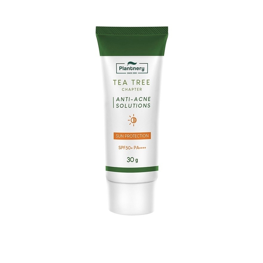 Plantnery Tea Tree Sunscreen Acne Oil Control Spf 50 Pa+++ 30ml