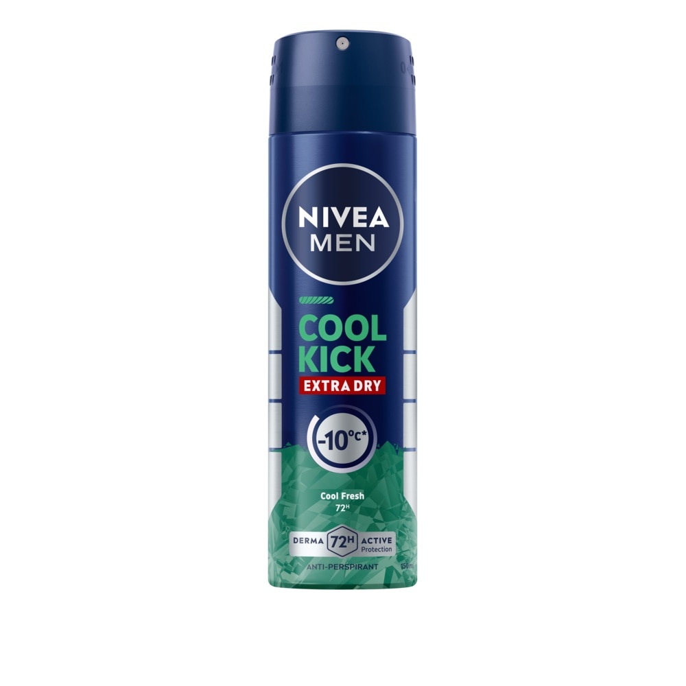 Nivea Men Spray Cool Kick Cool Fresh 150 Ml.