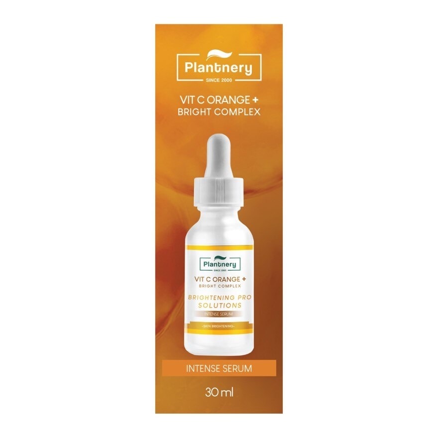 Plantnery Vit C Orange  Lemon Bright Complex Intense Serum 30 ml. Skin Brightening