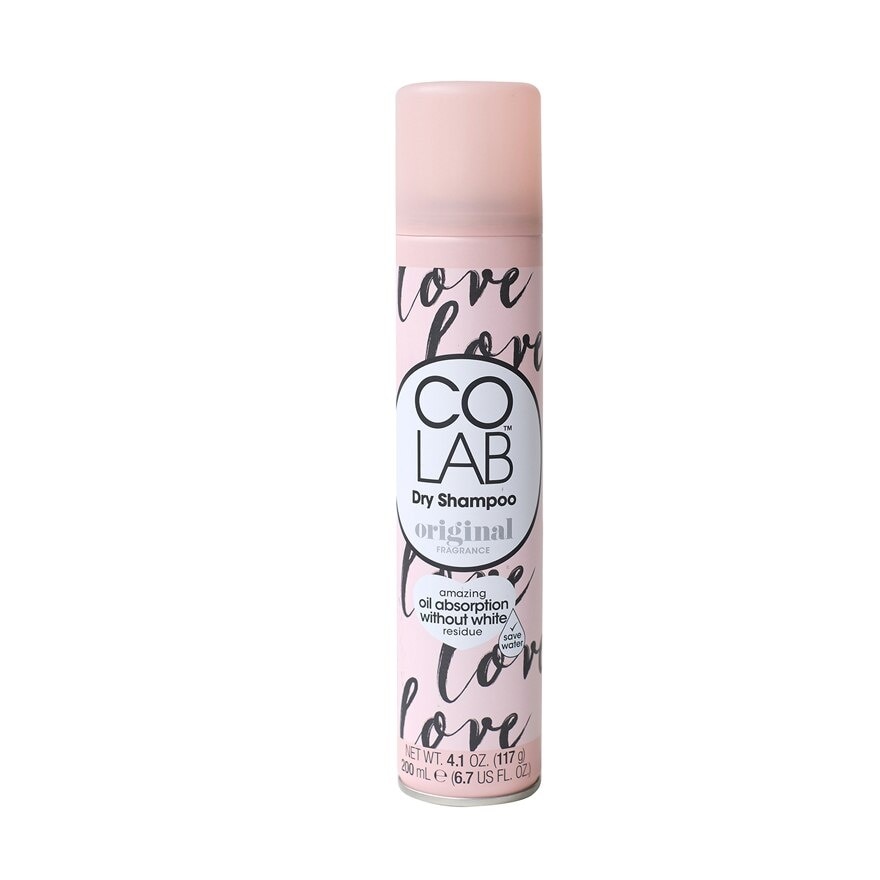 Colab Dry Shampoo Original 200 Ml. สเปร์ยดรายแชมพู