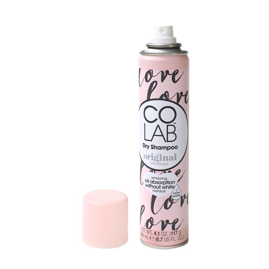 Colab Dry Shampoo Original 200 Ml. สเปร์ยดรายแชมพู