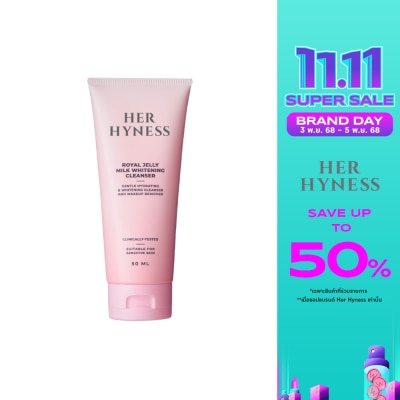 Her Hyness Her Hyness Royal Jelly Milk Whitening Cleanser 50ml