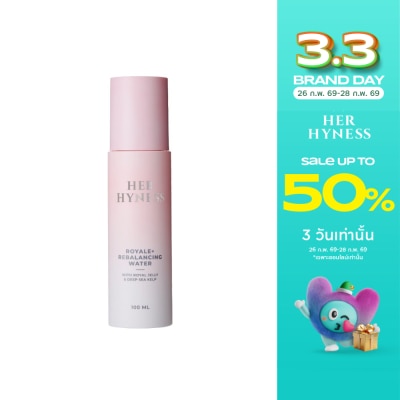 Her Hyness เฮอ ไฮเนส รอยาล พลัส รีบาลานซ์ซิ่ง วอเตอร์ วิท รอยัล เจลลี่ แอนด์ ดิ๊บ ซี เคลป์ 100 มล.