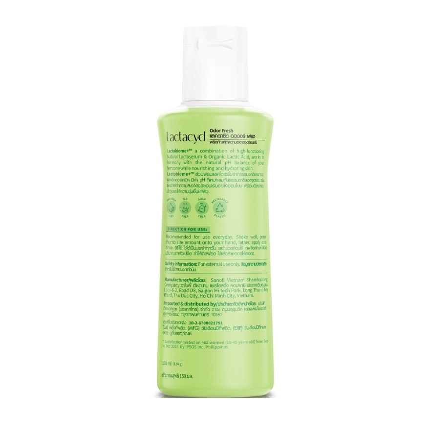 Lactacyd Odor Fresh 150 Ml.
