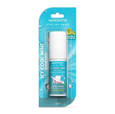 Watsons Watsons Icy Cool Mint Mouth Spray 15ml.