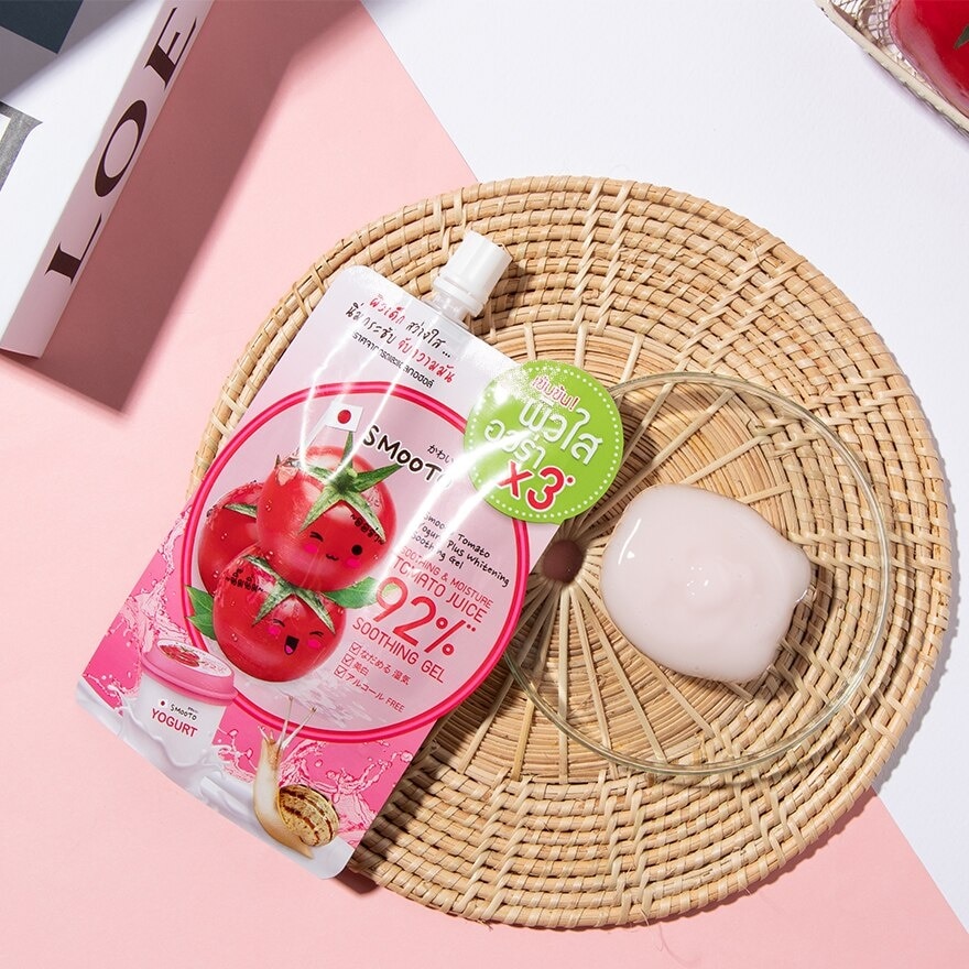 Smooto Tomato Yogurt Whitening Gel 50g.