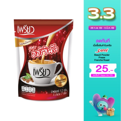 Preaw Preaw Instant Coffee Original Flavor 7sac