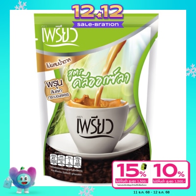 Preaw Preaw Instant Coffee Cleoxla Flavor 12sac