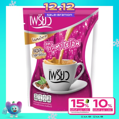 Preaw Preaw Instant Coffee L-Gluta Flavor 10sac