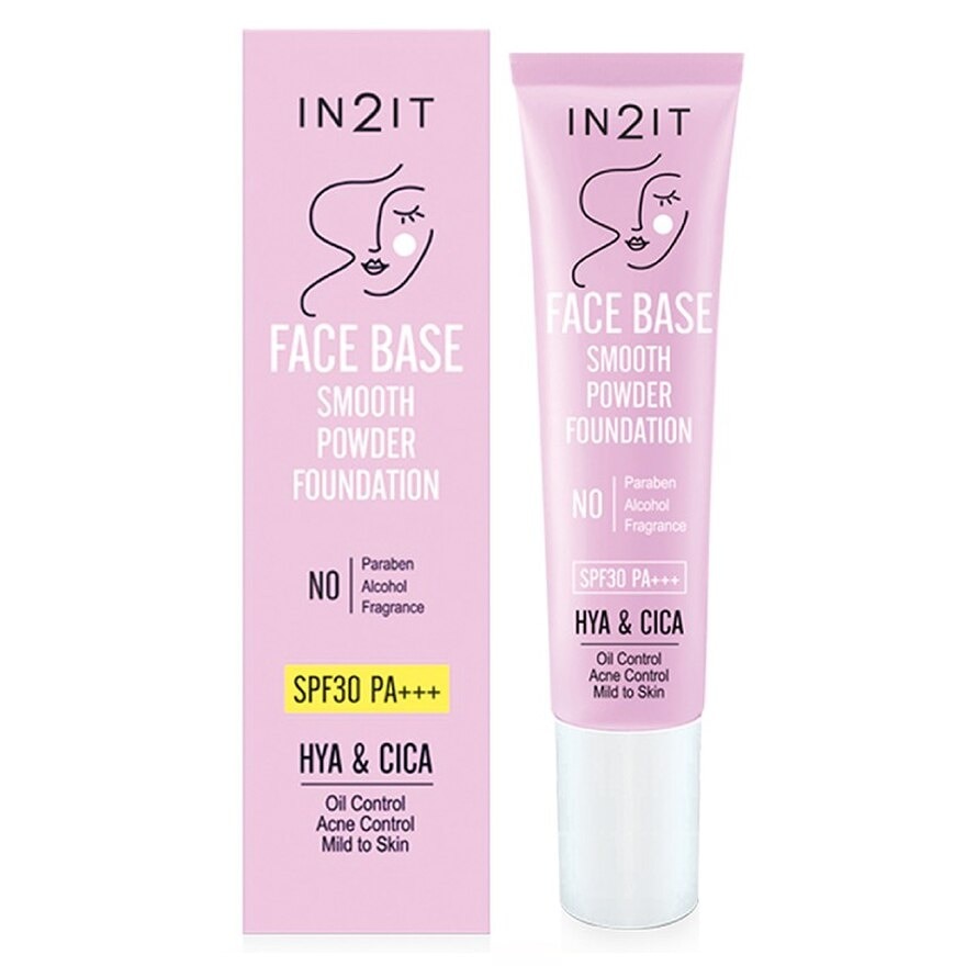 อินทูอิท เบส พาวเดอร์ ฟาวน์เดชั่น SPF30 PA+++ 15ก. 301 วอร์ม