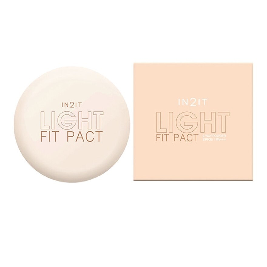 In 2 It In2it Light Fit Pact Powder 201 Soft