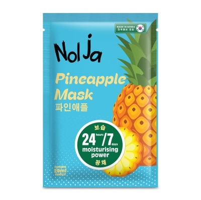 Nolja นอลจา ไพน์แอปเปิ้ล มาสก์ 24/7 1แผ่น.