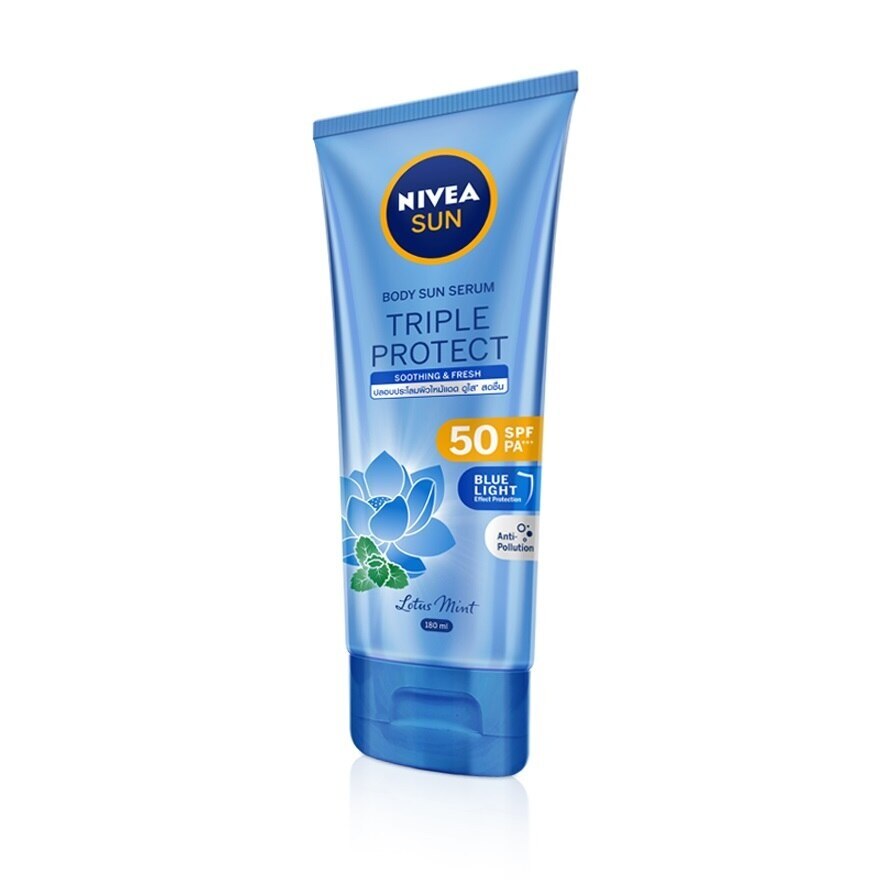 Nivea Sun Body Serum Triple Protect Soothing  Fresh SPF50 PA+++ 180 Ml.