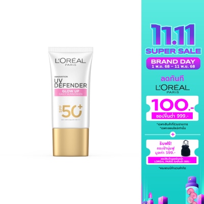 L'Oreal L'Oreal Paris UV Defender Glow Up Daily Sunscreen SPF50+ PA++++ 50 Ml.