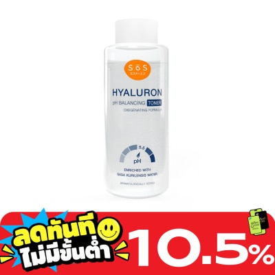 SoS SOS เอะสึ โอ เอะสึ ไฮยาลูรอน พีเอช บาลานซ์ซิ่ง โทนเนอร์ 300 มล. image