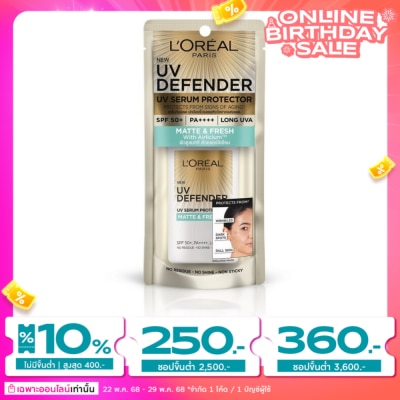 L'Oreal L'oreal Paris UV Defender Matte  Fresh SPF50+ PA++++ Long UVA 50 Ml.