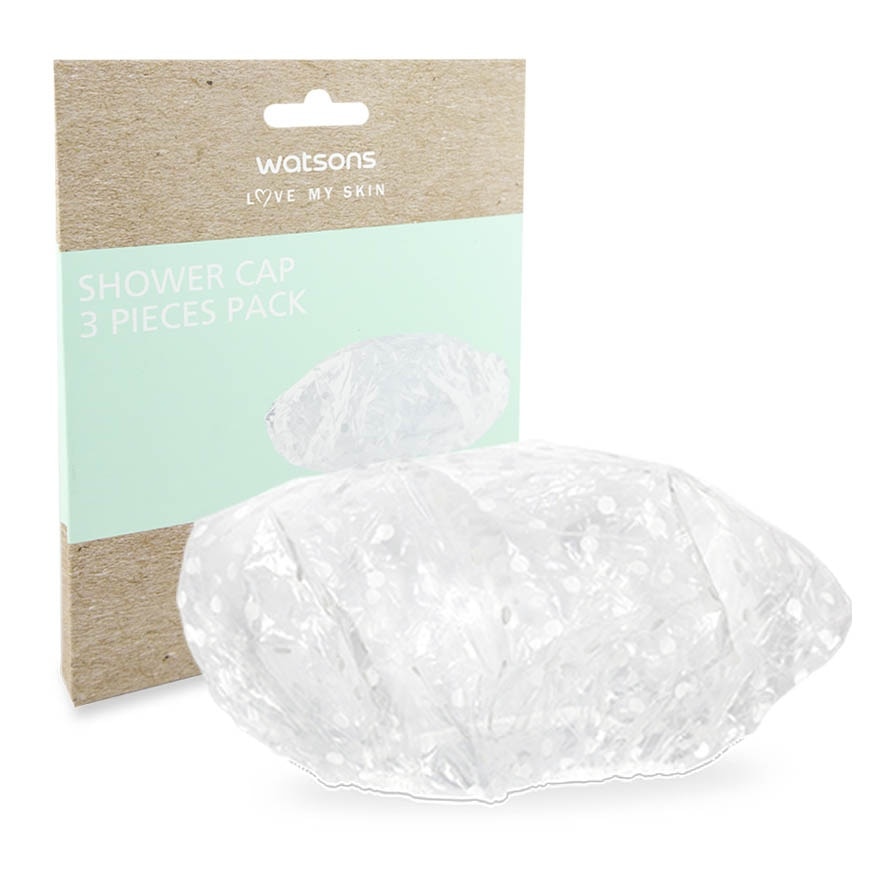 Watsons Shower Cap Pack 3s