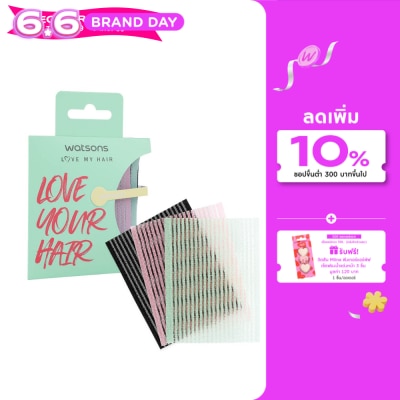 WATSONS - วัตสันแผ่นแปะผม 3ชิ้น