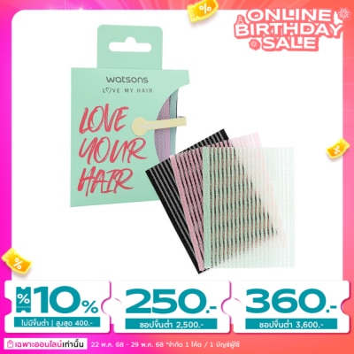 WATSONS วัตสันแผ่นแปะผม 3ชิ้น
