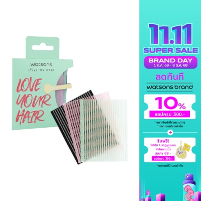 WATSONS วัตสันแผ่นแปะผม 3ชิ้น