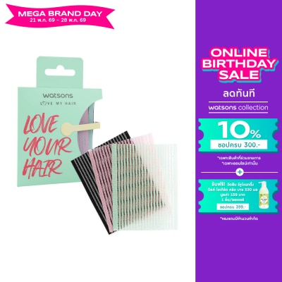 WATSONS - วัตสันแผ่นแปะผม 3ชิ้น