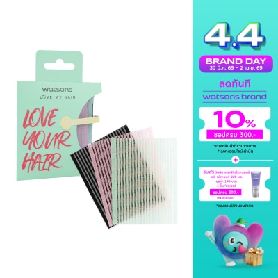 WATSONS - วัตสันแผ่นแปะผม 3ชิ้น