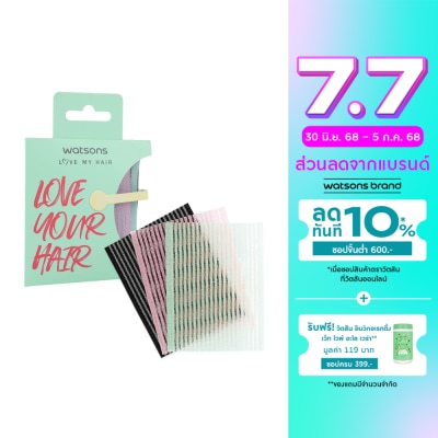 WATSONS วัตสันแผ่นแปะผม 3ชิ้น