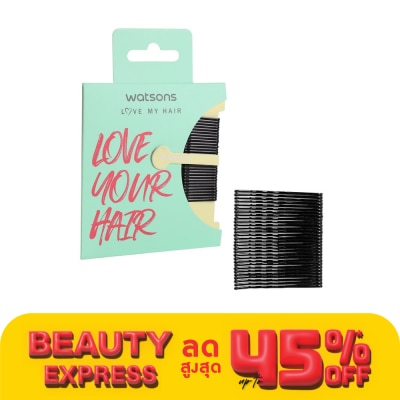 WATSONS วัตสันกิ๊บติดผมสีดำ 30ชิ้น