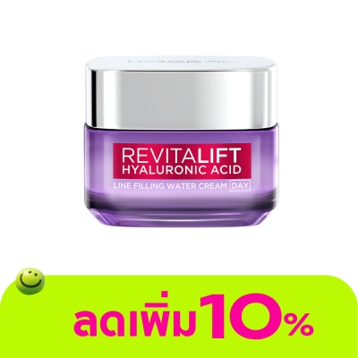 L'Oreal - ลอรีอัล ปารีส รีไวทัลลิฟท์ โฮยาลูรอนิค แอชิด ไลน์ ฟิลลิ่ง วอเตอร์ ศรีม เดย์ 50 มล.