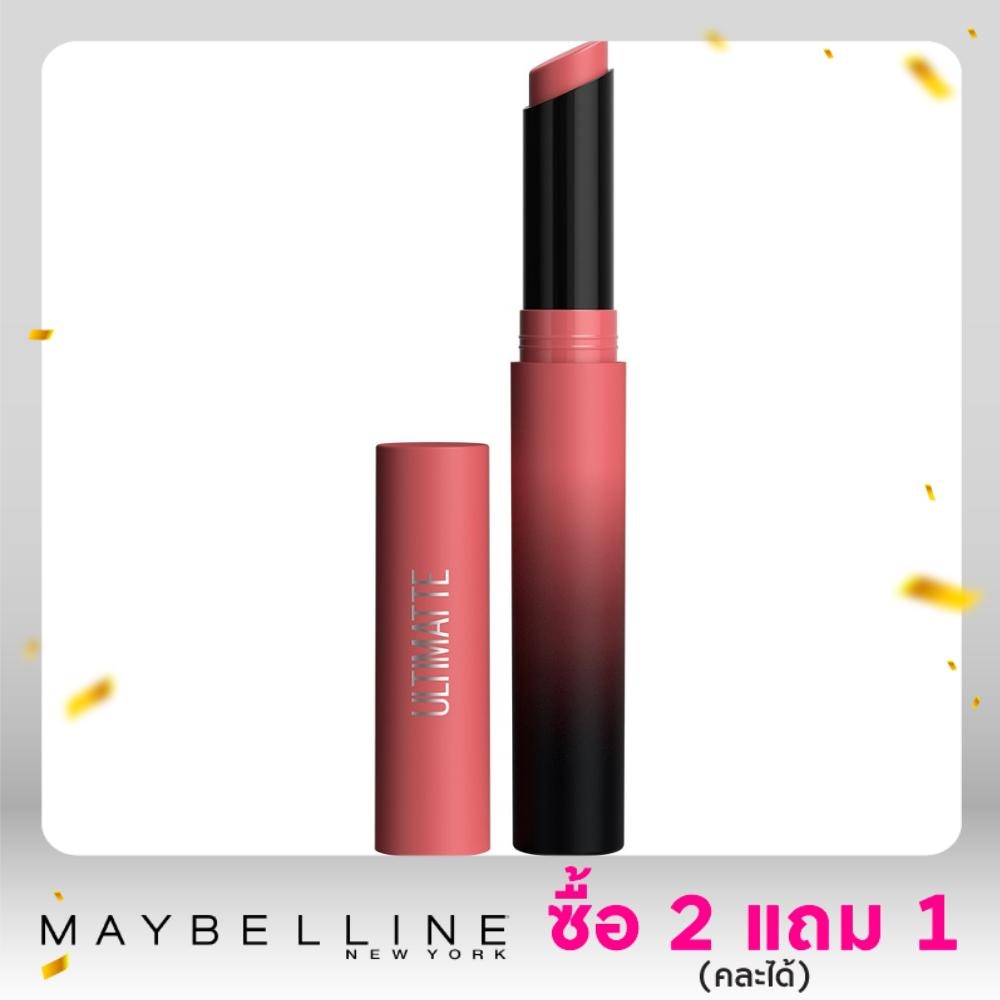 Maybelline เมย์เบลลีน คัลเลอร์ เซนเซชั่นแนล อัลทิแมท ลิป 1.7ก. 499 มอร์ บลัช