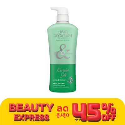 Hair System by Watsons Hair System by Watsons Keratin Silk Conditioner frizzy, dull hair 500ml